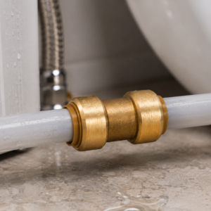 3/4 Inch Brass Push Coupling