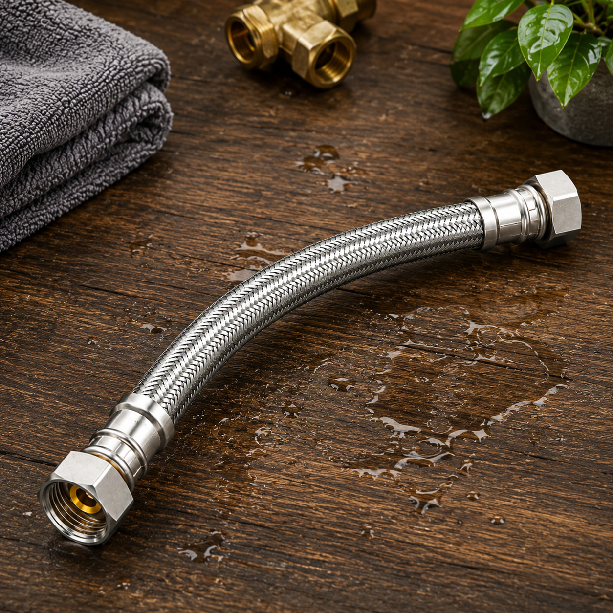18 Inch Stainless Steel Water Heater Supply Line