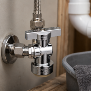 1/2 x 3/8 Compression Angle Stop Valve